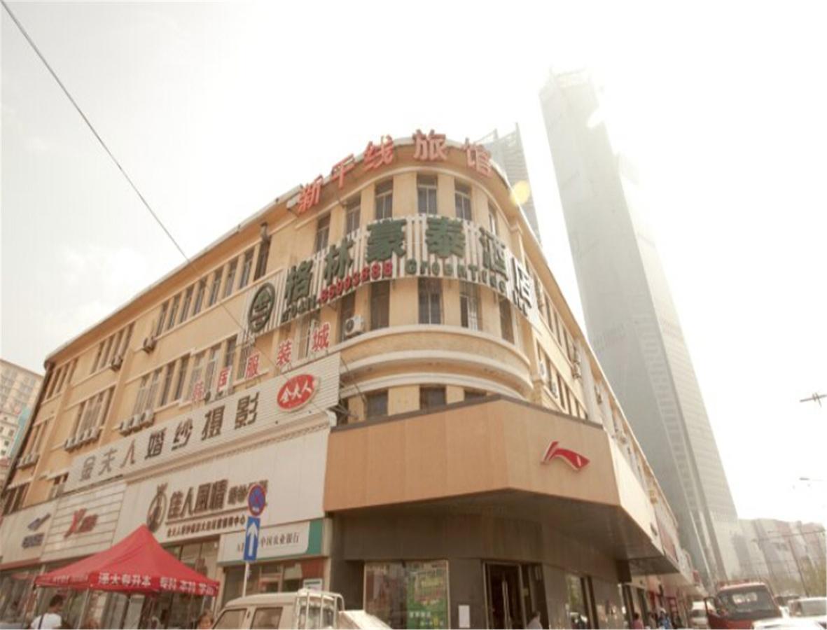 Greentree Inn Liaoning Dalian Railway Station South Shengli Square Express Hotel Экстерьер фото
